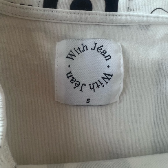 With Jean Newspaper T-shirt (S) - Picture 2 of 3